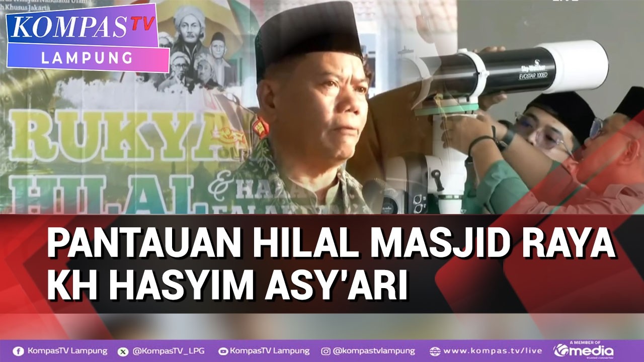 Pantauan Hilal Masjid Raya Kh Hasyim Asy’ari,Begini Ungkap Ketua Lembaga Falakiyah PWNU DKI Jakarta