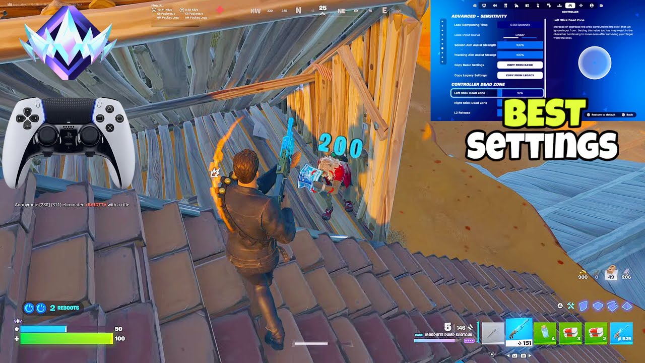 Pov: Your Watching The #1 Console Player On Planet Earth... + Best Controller Settings🎯