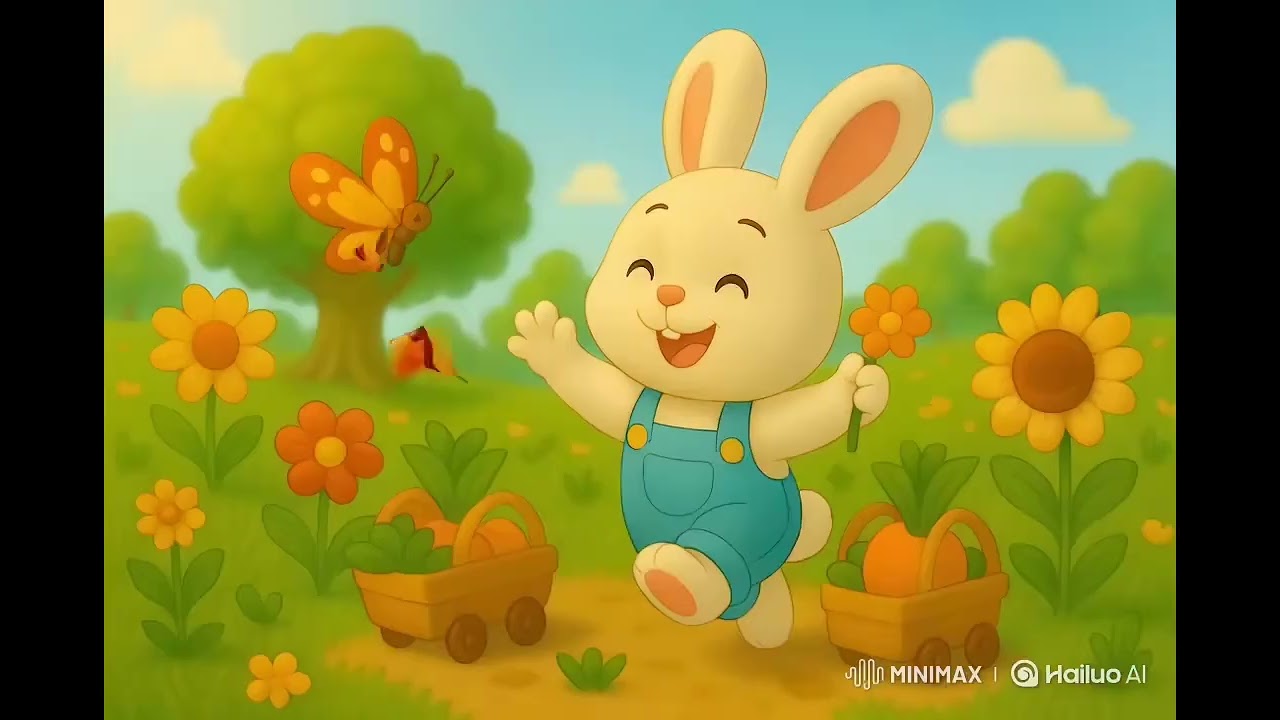 Truyện: Cây rau của Thỏ Út