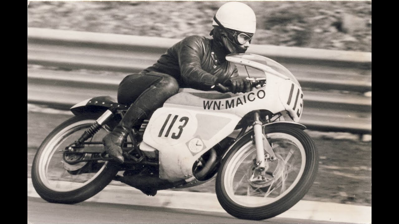 Motorrad-Rennfahrer Rolf Minhoff - Saison 1971