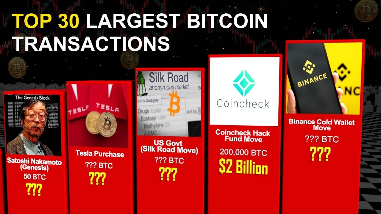 Bitcoin&rsquo;s Largest Transaction... EVER
