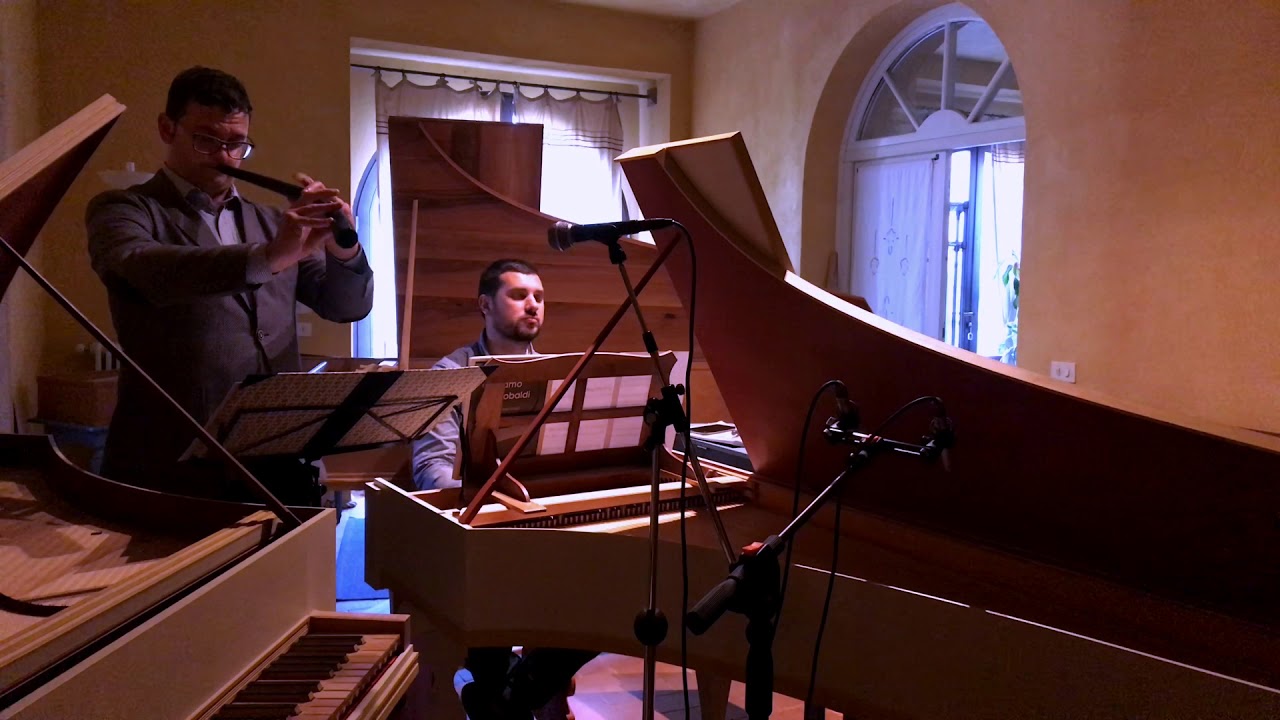 Girolamo Frescobaldi - Canzon Terza detta la Donatina - Cornetto & Harspichord