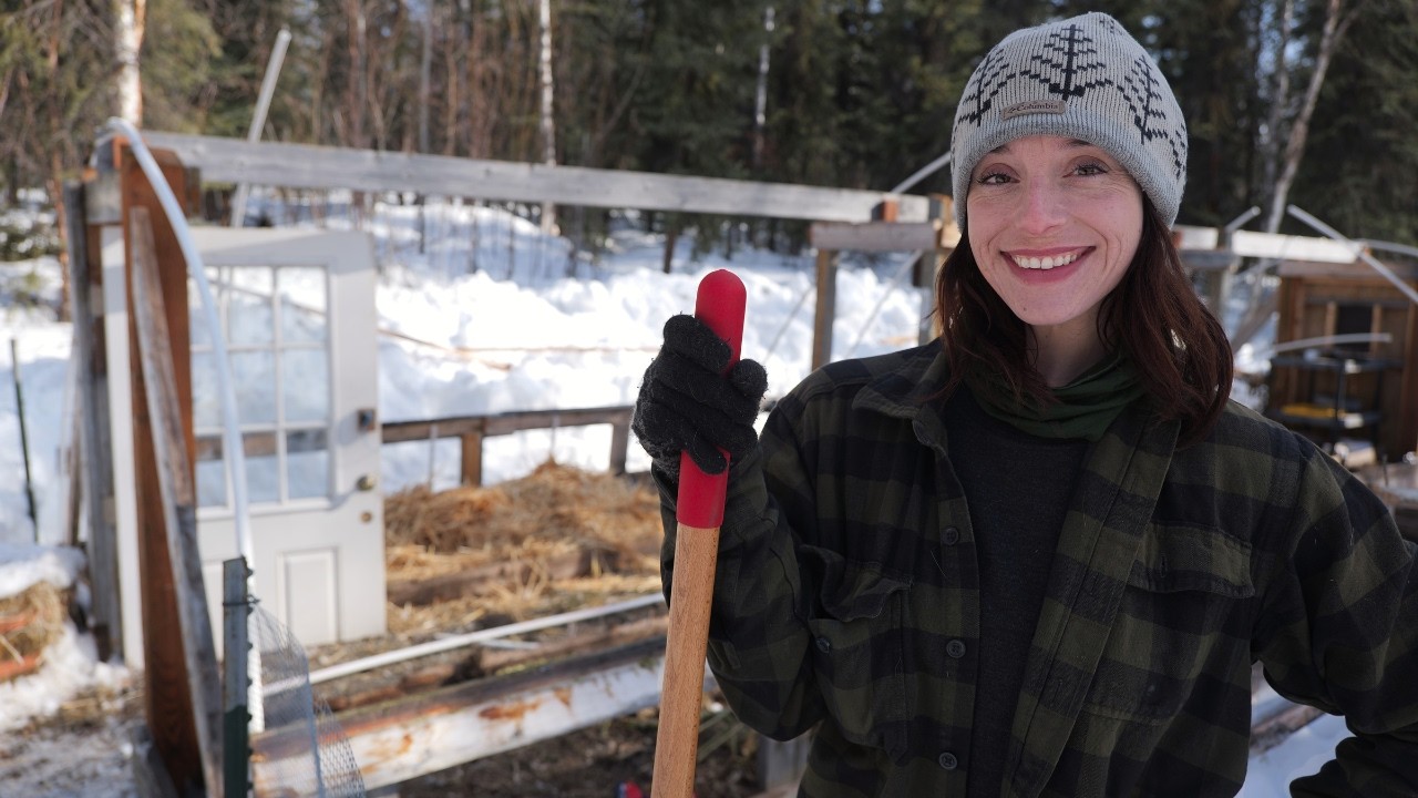 Greenhouse Rebuild After Winter Damage | Remote Alaska