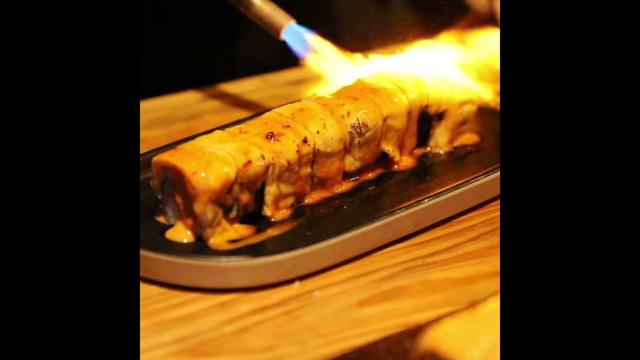 How to make aburi sushi