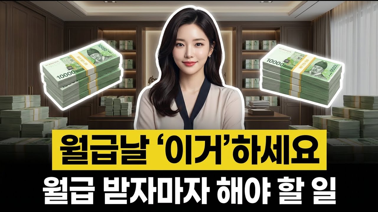 월급 받자마자 '이것'만 하세요, 인생이 바뀝니다 | 경제 애니메이션