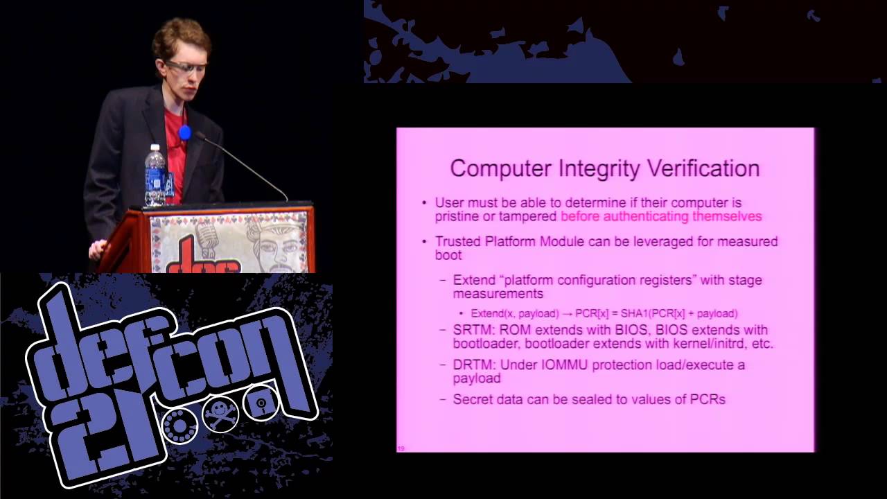 Defcon 21 - A Password is Not Enough: Why Disk Encryption is Broken and How We Might Fix It