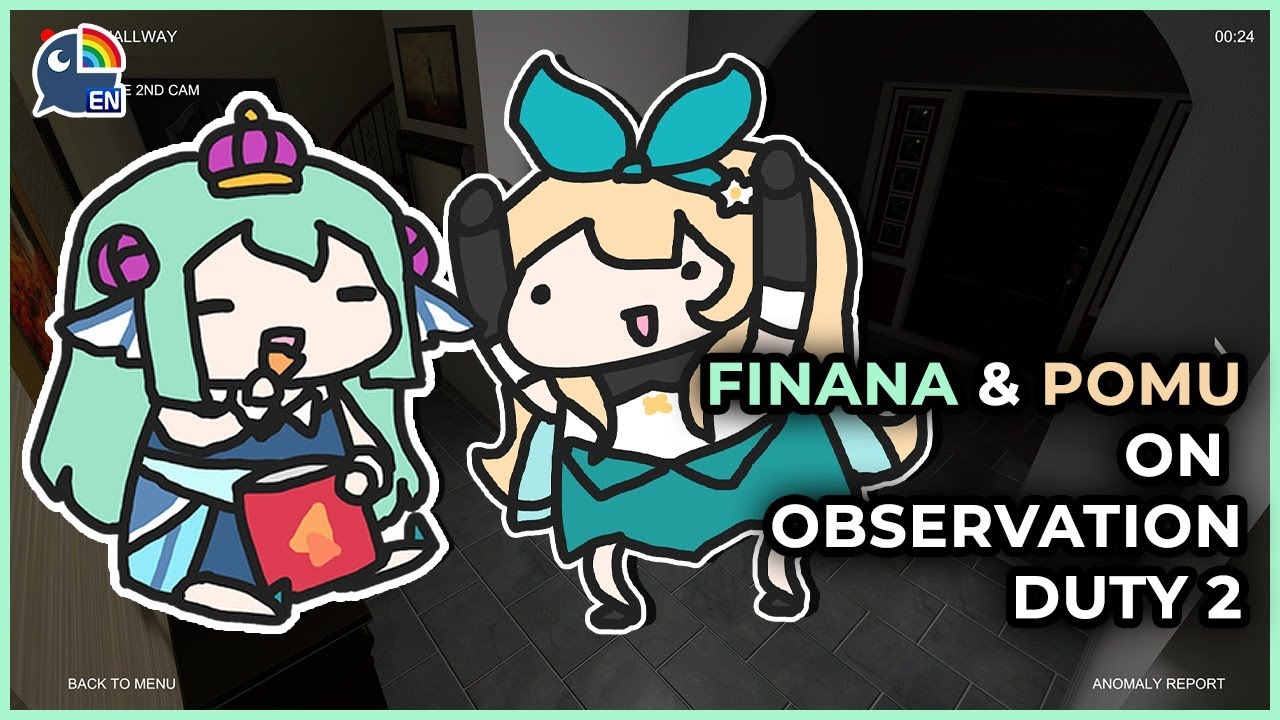 【I'M ON OBSERVATION DUTY 2】 YABAI.. 【NIJISANJI EN | Finana Ryugu & Pomu Rainpuff】|「LazuLight Collab」