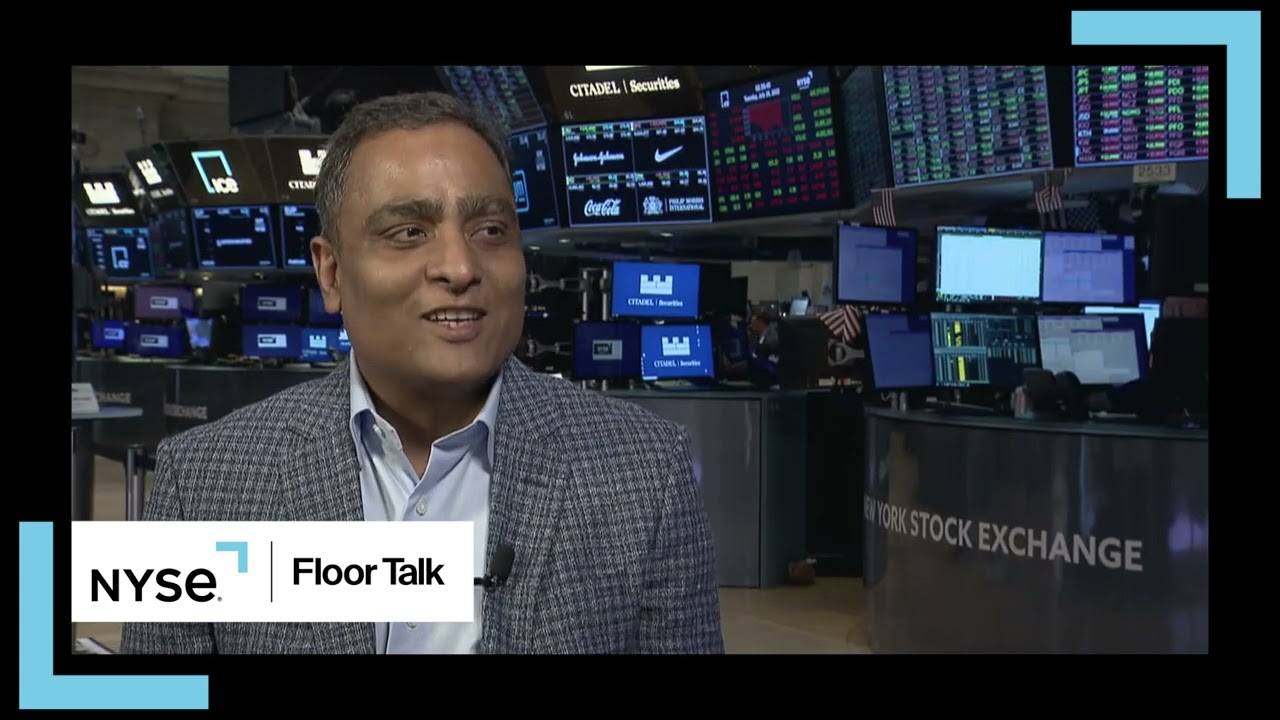 NYSE Floor Talk: Raj Mamodia, Founder & CEO, Brillio
