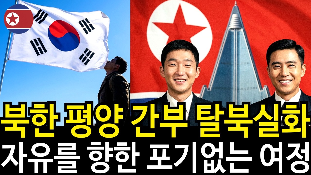 탈북은 기상천외해야해! 북한 평양 간부의 공안 피하며 탈출한 기적의 생존기