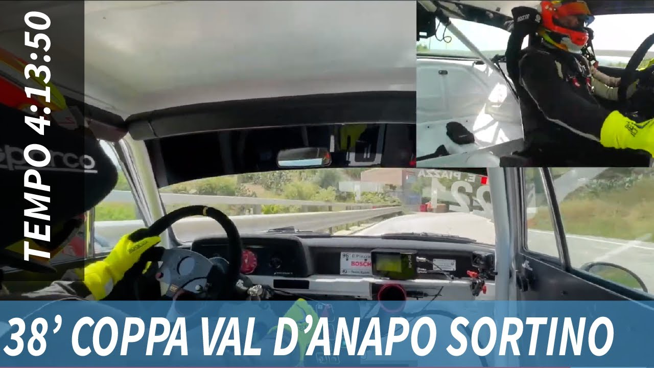 38 Coppa Val D' Anapo Sortino 2023  | Edoardo Piazza BMW 2002 Ti | Gara 2 Tempo 4:13:50