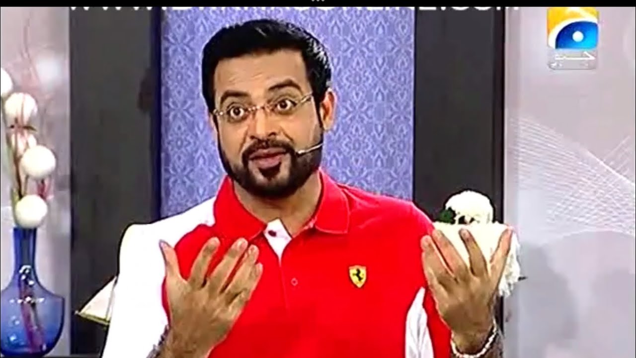 Aamir liaquat🤴🏾tells how was his privacy⚠️got disturbed 😦 after becoming number 1 host 💞