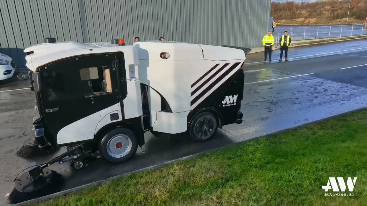 Autonomous Sweeper - Autowise V3 - deployed in Preston, UK