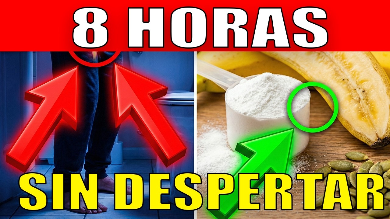 El Truco de Magnesio + Potasio para dormir 8 horas seguidas (Sin pastillas)