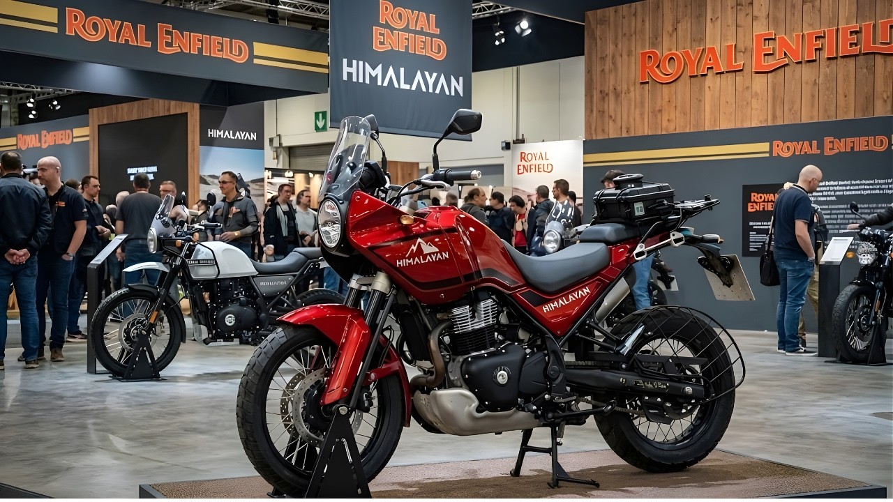 Представлен первый взгляд на Royal Enfield Himalayan 750 в 2026 году.
