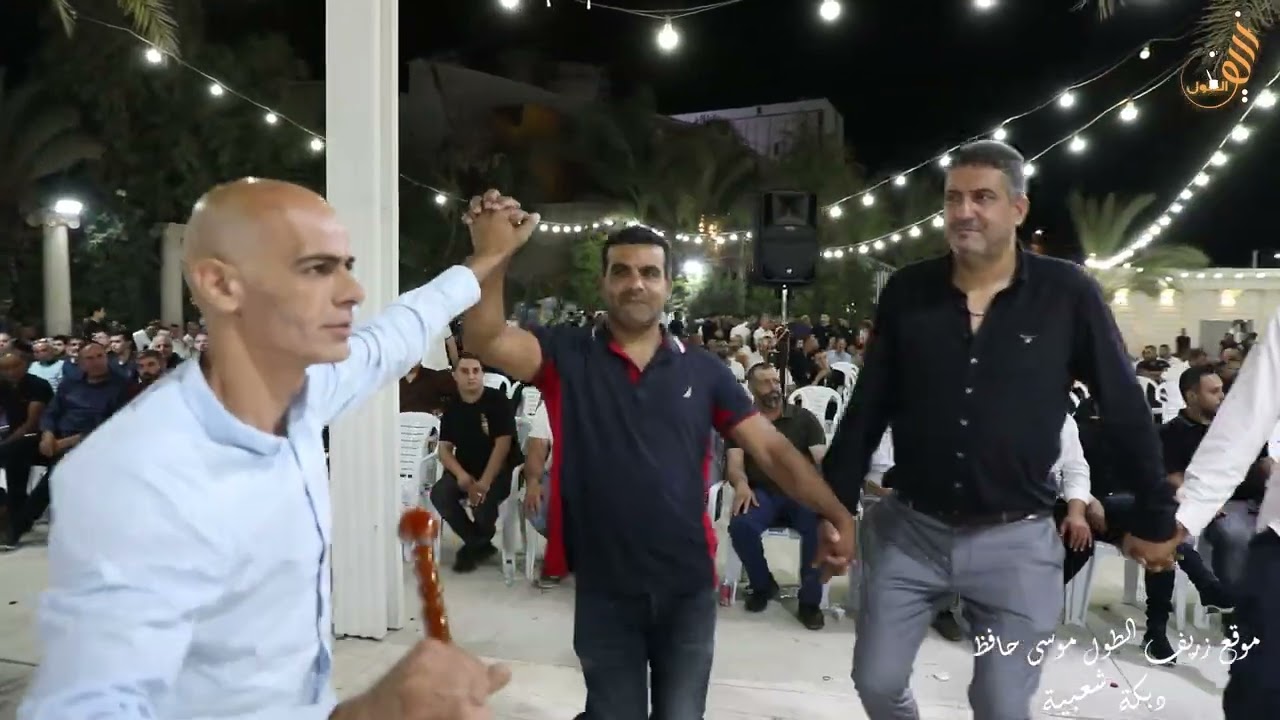 دبكة شعبية الشاعر موسى حافظ  حفلة ابو فايق الكرم العريس فايق ام الفحم