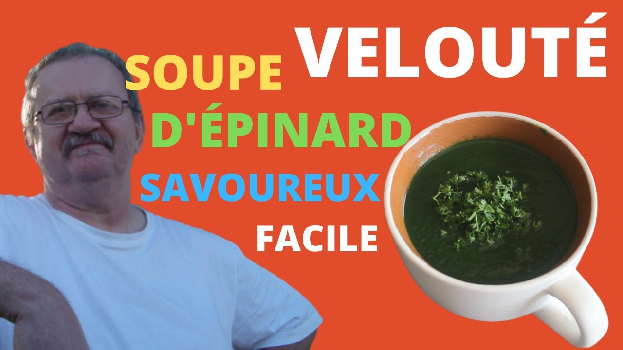 Soupe d'èpinards