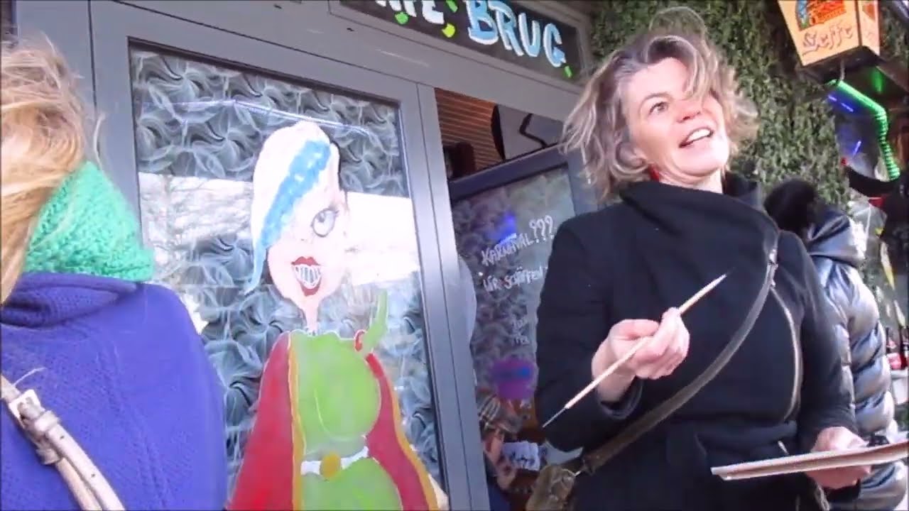 Aalst Carnaval 2022 - Cursisten Fasadeklasjers (Roiteklasjers) aan het werk!