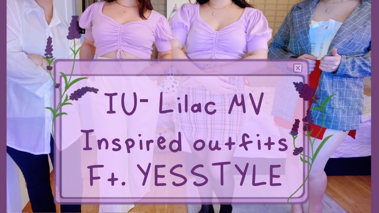 IU Lilac MV Inspired Outfits ft. YESSTYLE