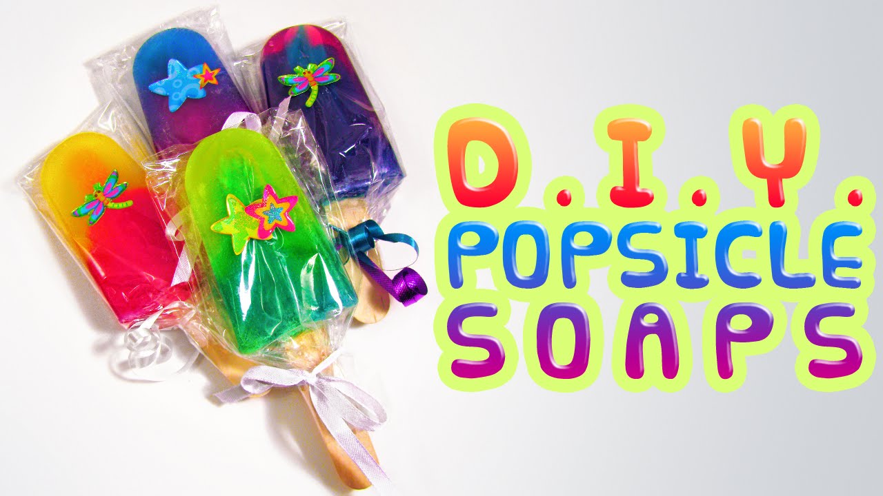 DIY Popsicle Soaps - How To Gift Idea