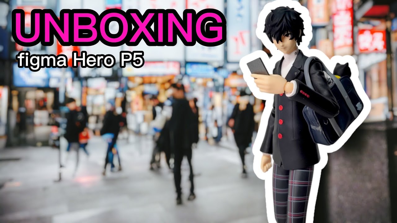 figma Hero (Joker) | Persona 5 | Max Factory | Good Smile Company | Unboxing