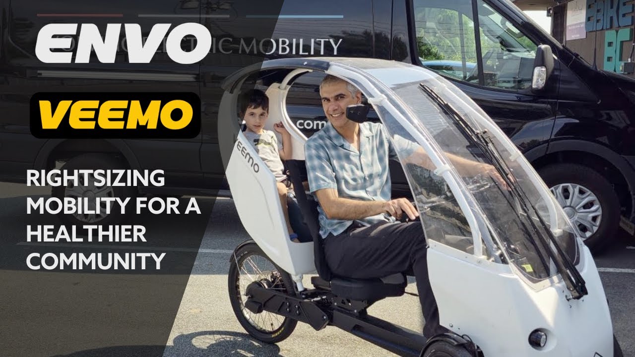 Veemo Electric Trike: All-Weather, Eco-Friendly Commuting for Urban Mobility | Proudly Canadian 🍁