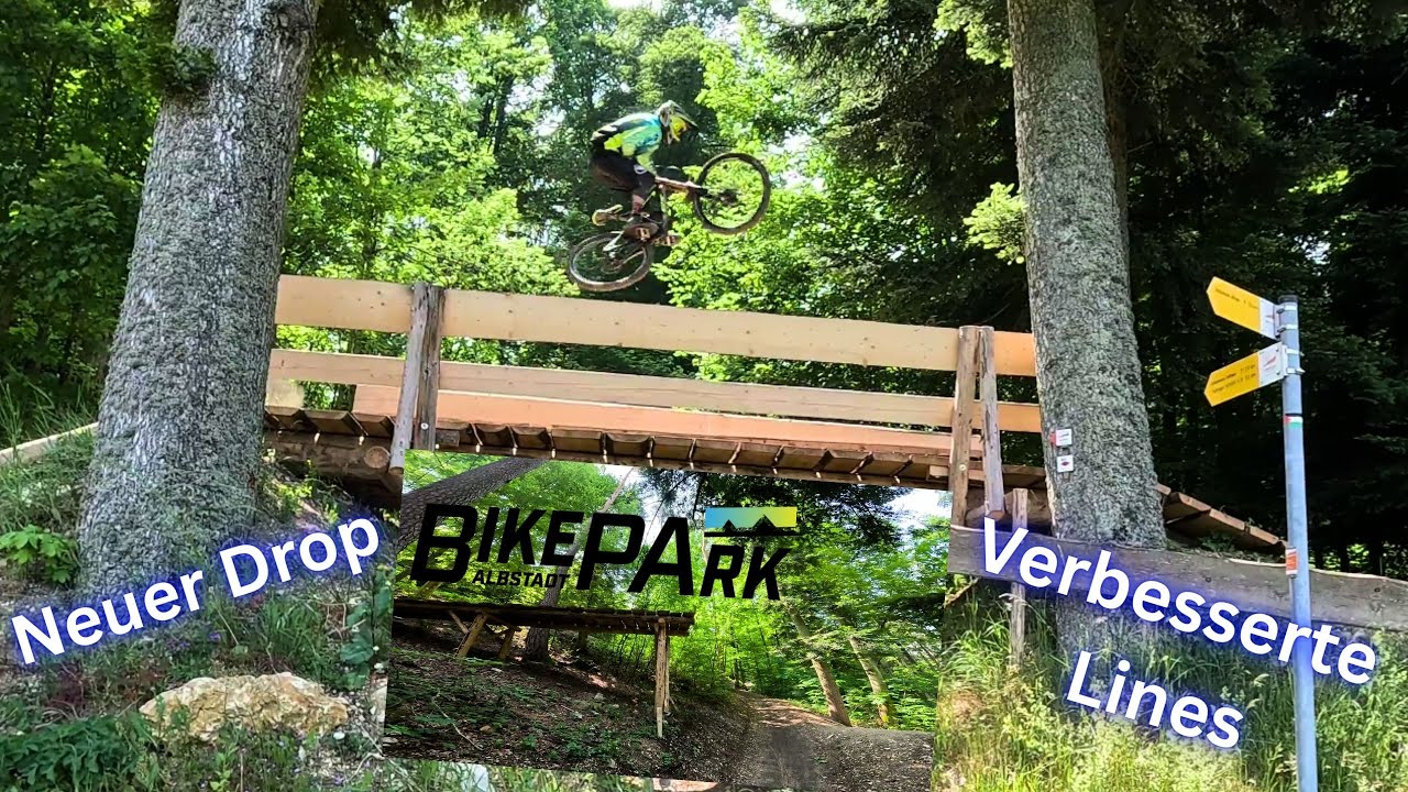 Neuer Drop und verbessere Strecken (Bikepark Albstadt Juni 2025)