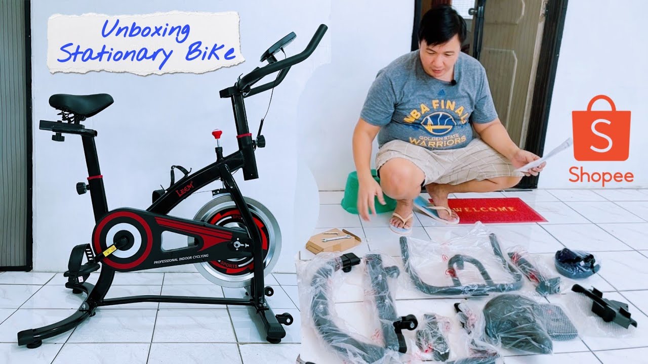 Unboxing Stationary Bike Shopee