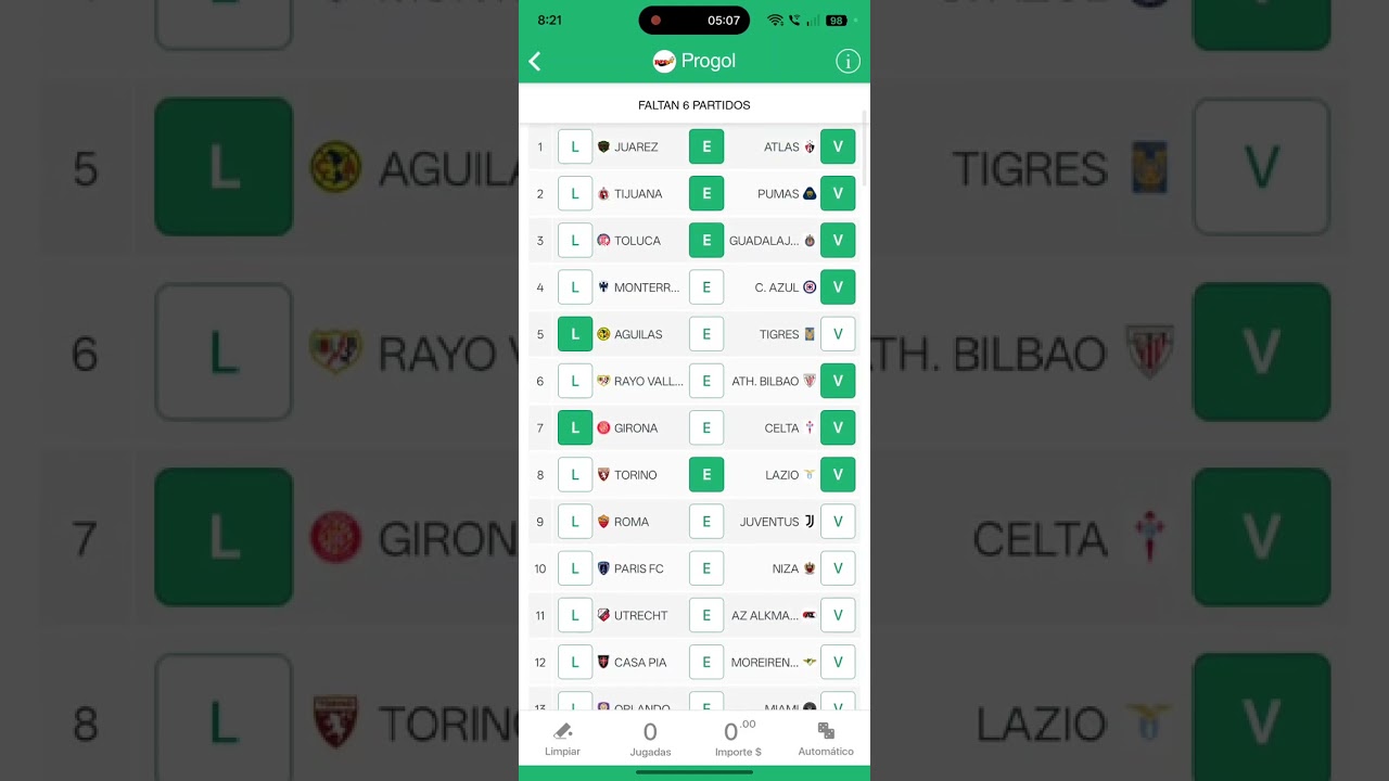 Progol 2322 quién guste entrar ala coperacha les dejó el número al +524775803168☘️🏆🍀☘️🍀🏆🛍️🛍️