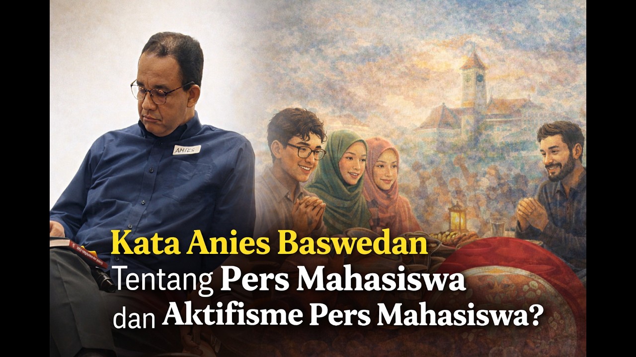 Kata Anies Baswedan tentang Pers Mahasiswa