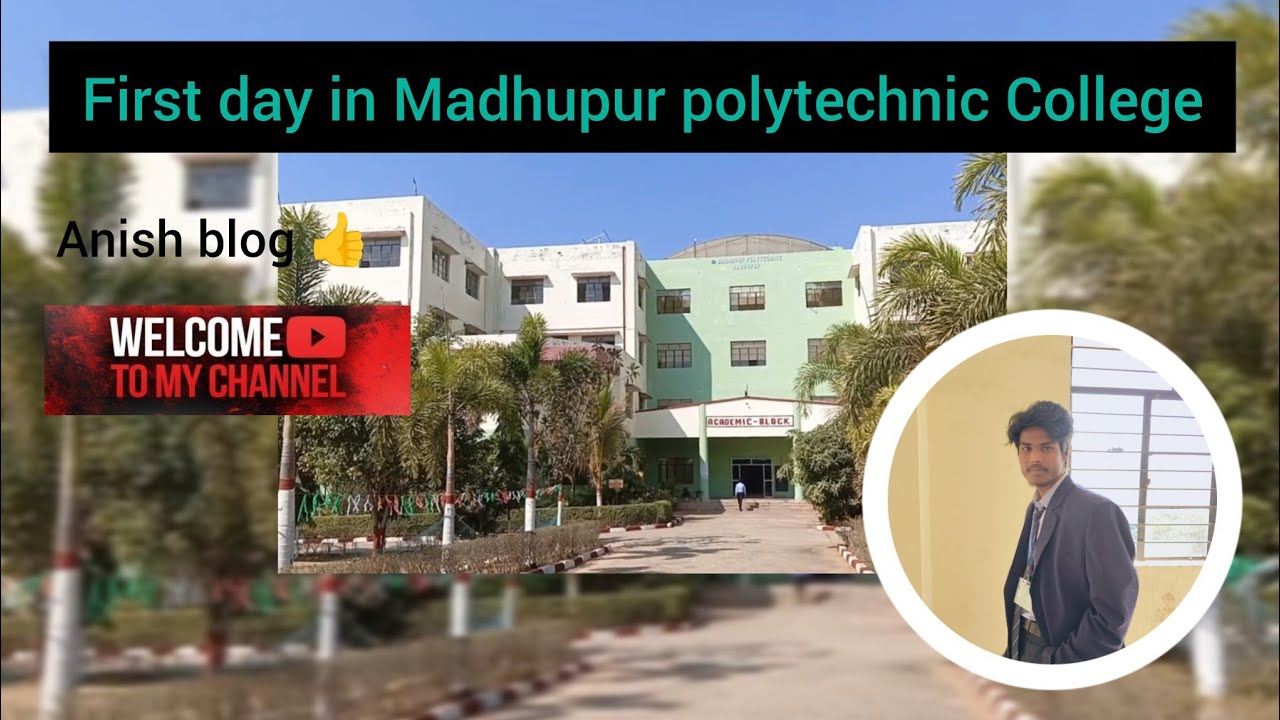 First day in Madhupur  polytechnic college 1 year❤️👍