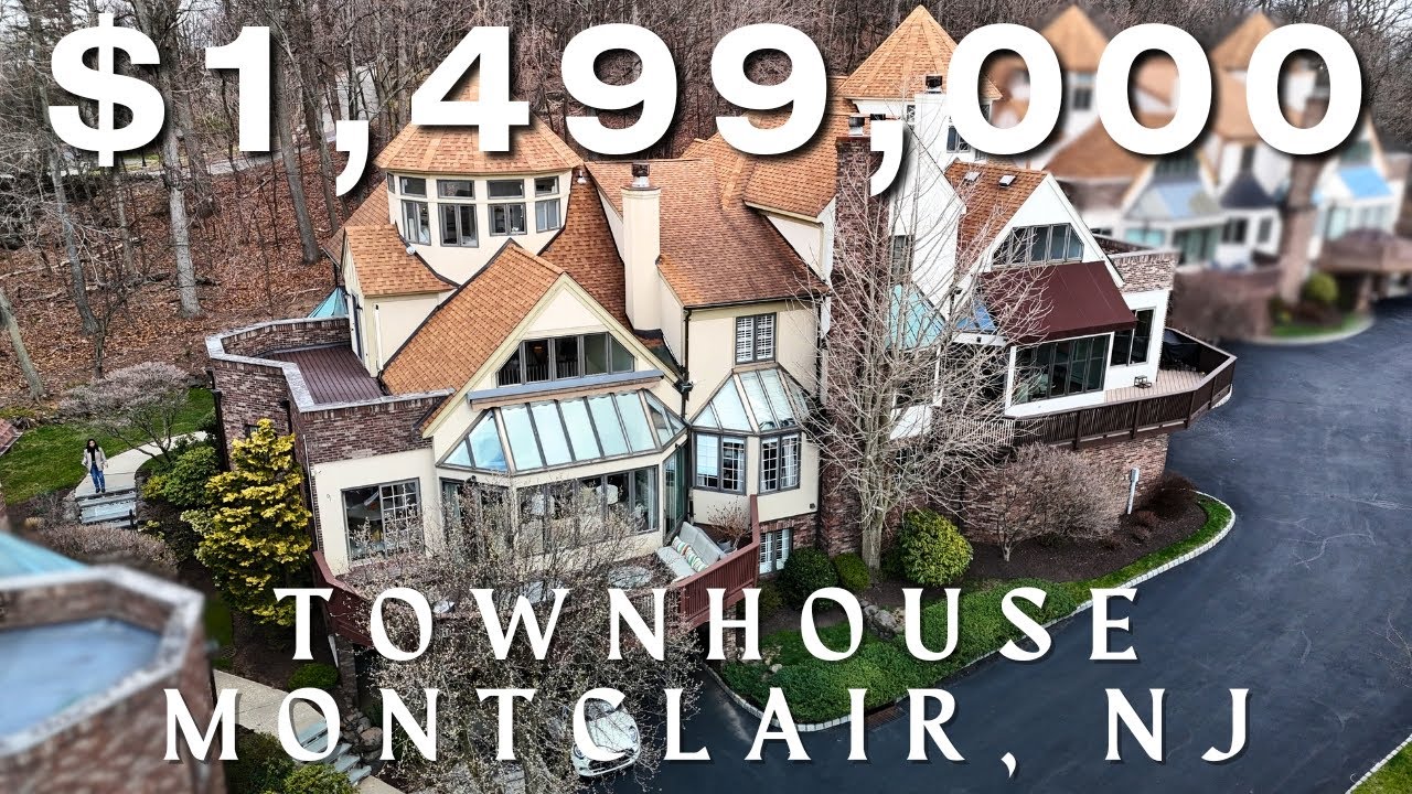 TOURING a DREAMY MONTCLAIR TOWNHOUSE w a SCENIC VIEW | 5 BED 6 BATH 2 CAR GAR & EV CHARGING