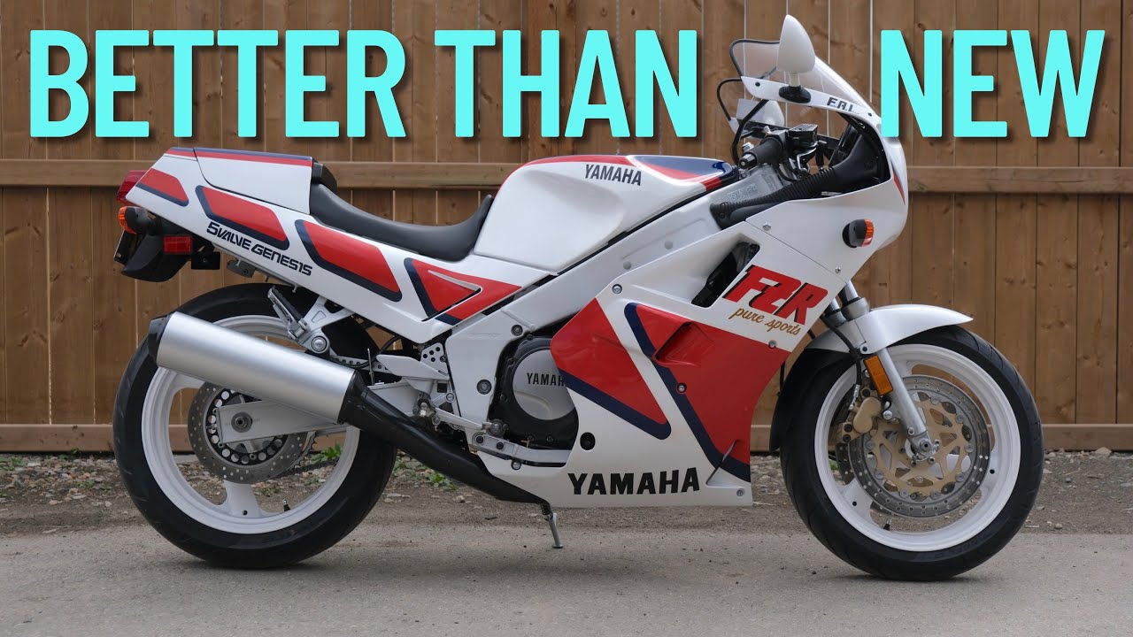 Would you ride it or store it?  |  Yamaha FZR1000 Restoration is better than new.