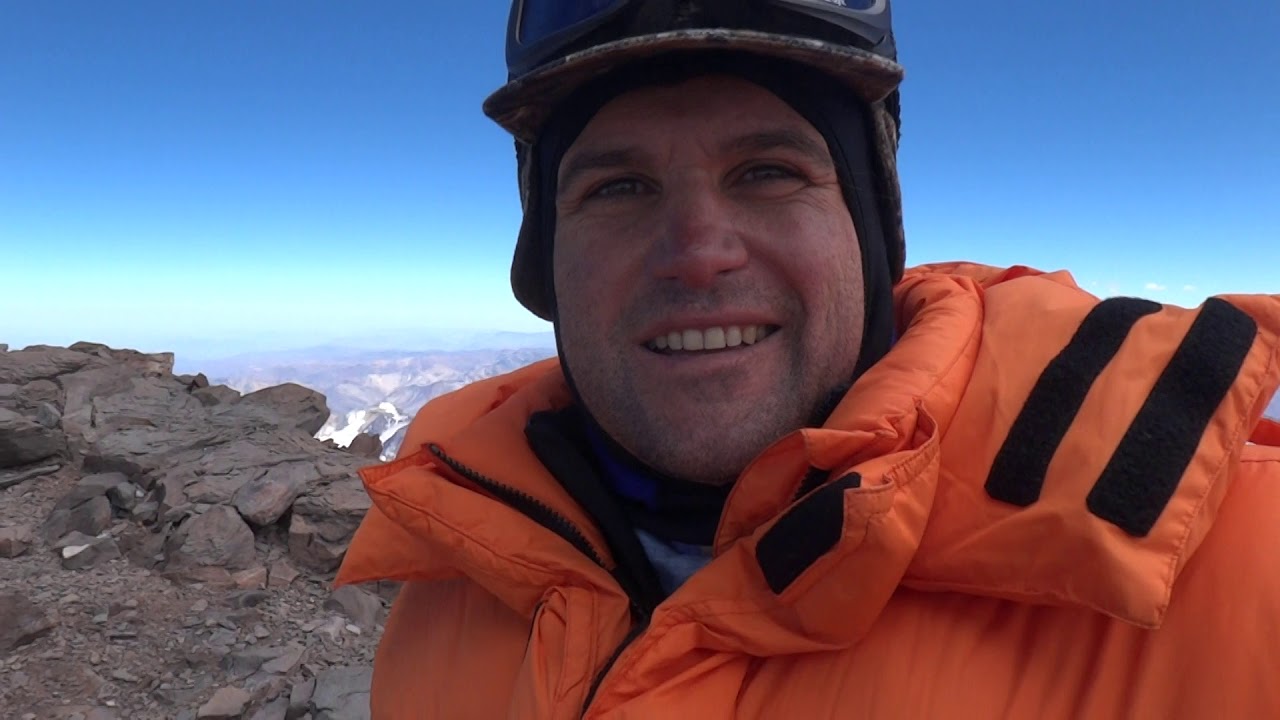 Aconcagua summit, solo, alpine style, 04.01.2014, Atanas Skatov