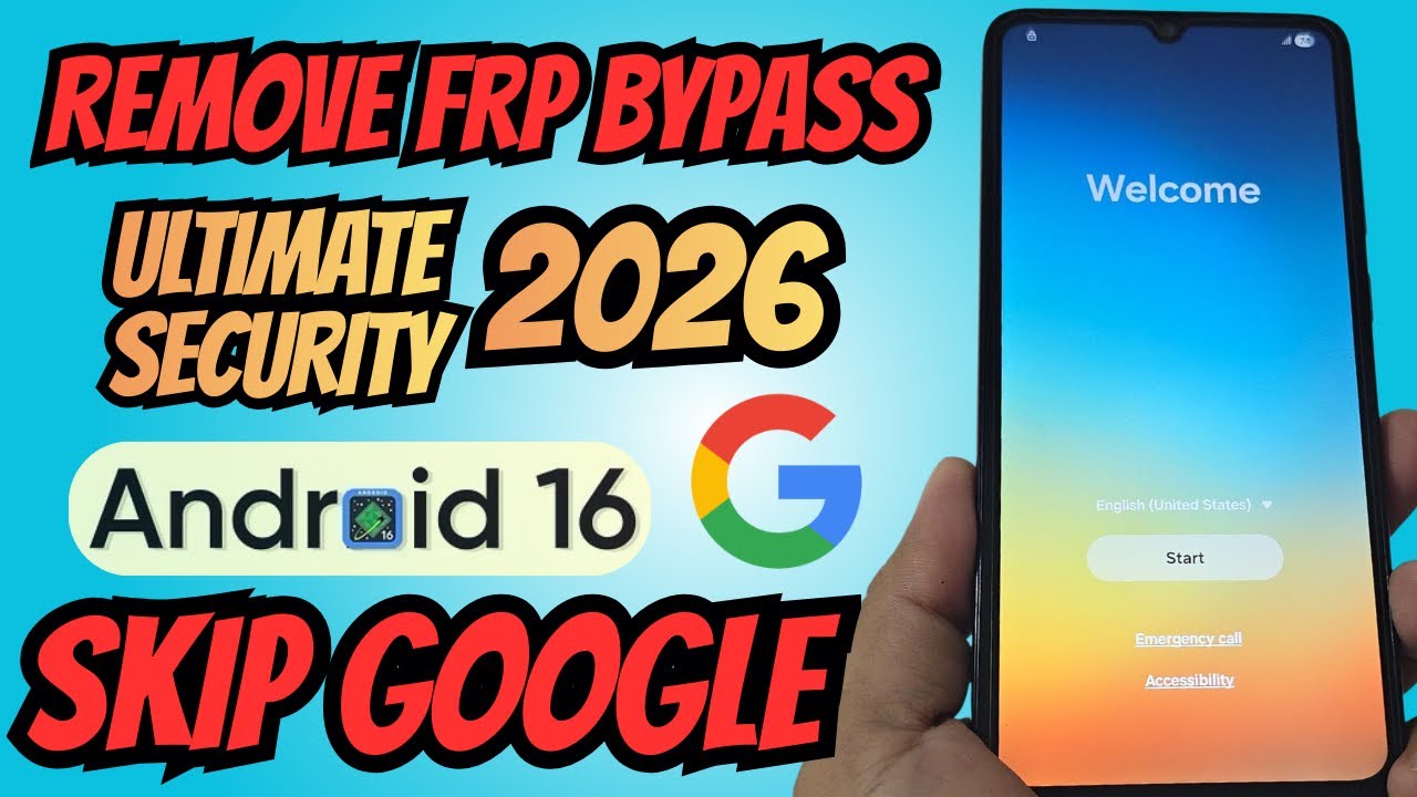 ULTIMATE SECURITY 2026 Samsung FRP bypass ANDROID 16, Remove Account Google Samsung