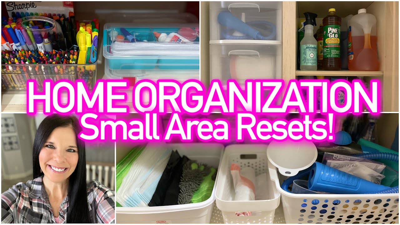 HOME ORGANIZING RESET | EASY STORAGE IDEAS #homestorage #organizingideas #organizingmotivation
