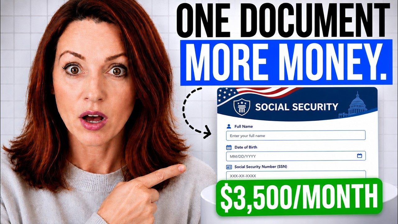 OVER 62? File This One Document &mdash; Your Social Security Check Will Increase Immediately!