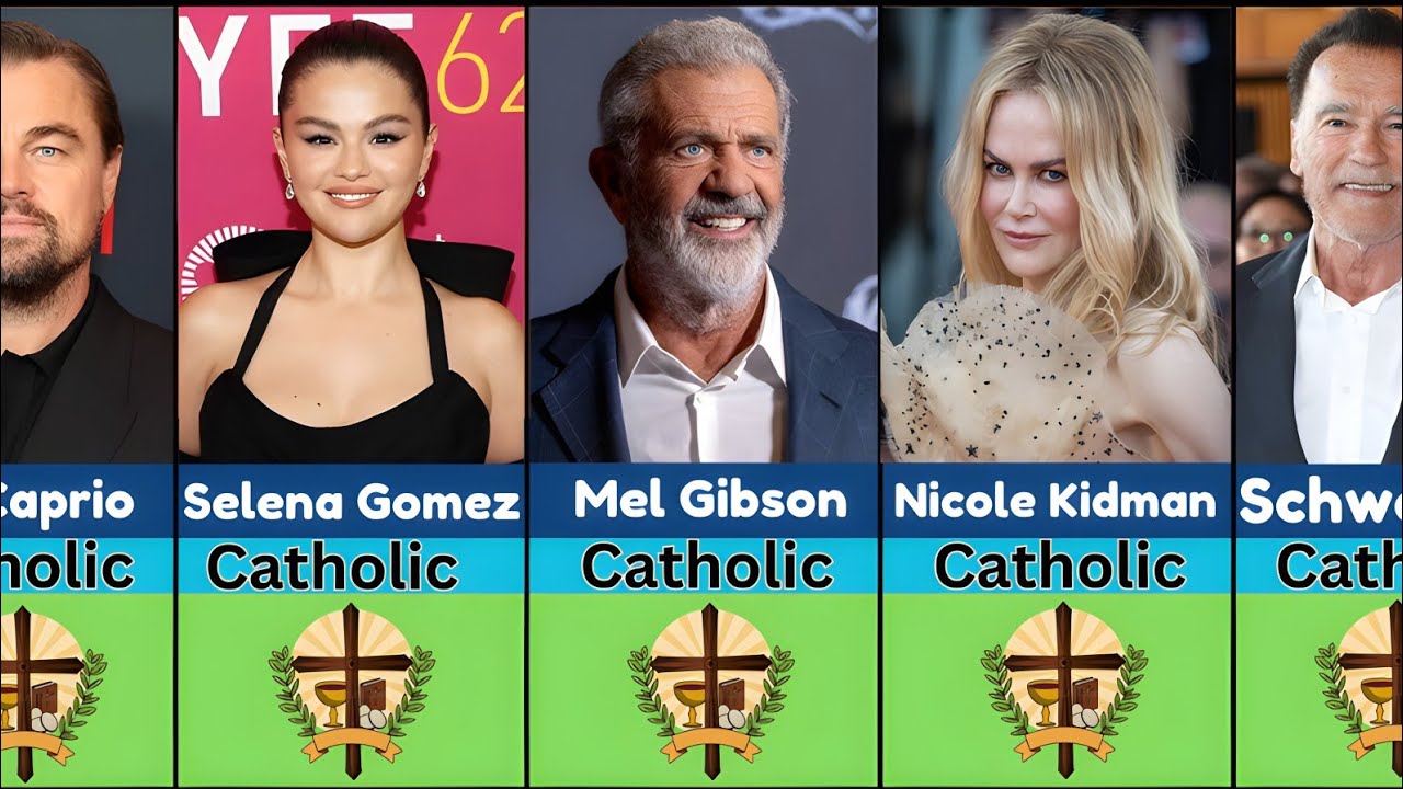 ⛪️Famous Catholic Celebrities