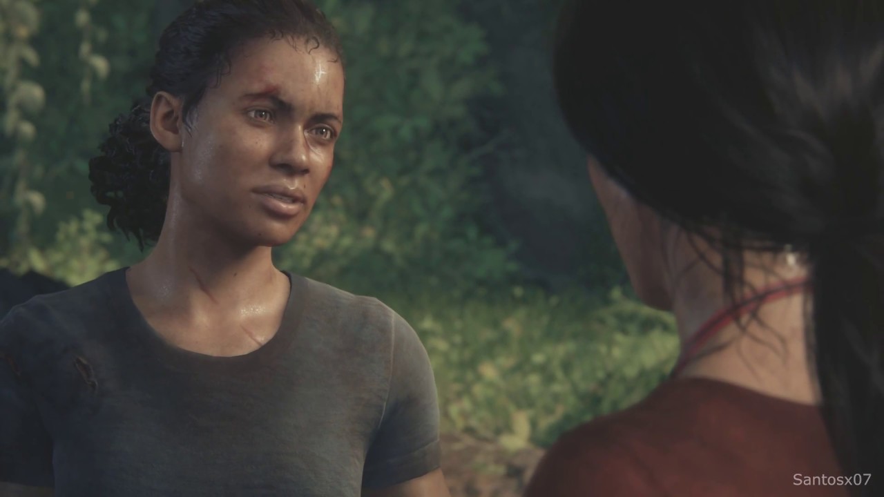 Uncharted The Lost Legacy - Sam Saves Nadine Scene