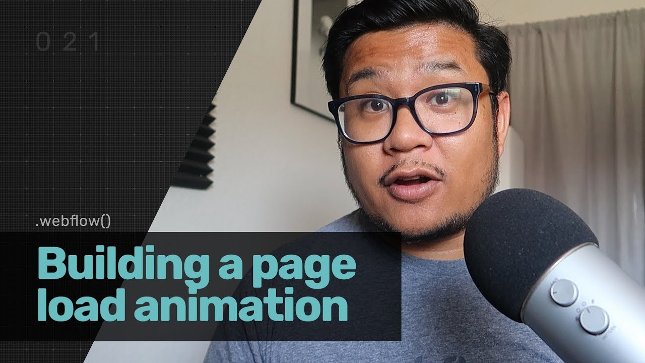 Building a page load animation in Webflow [Tutorial]