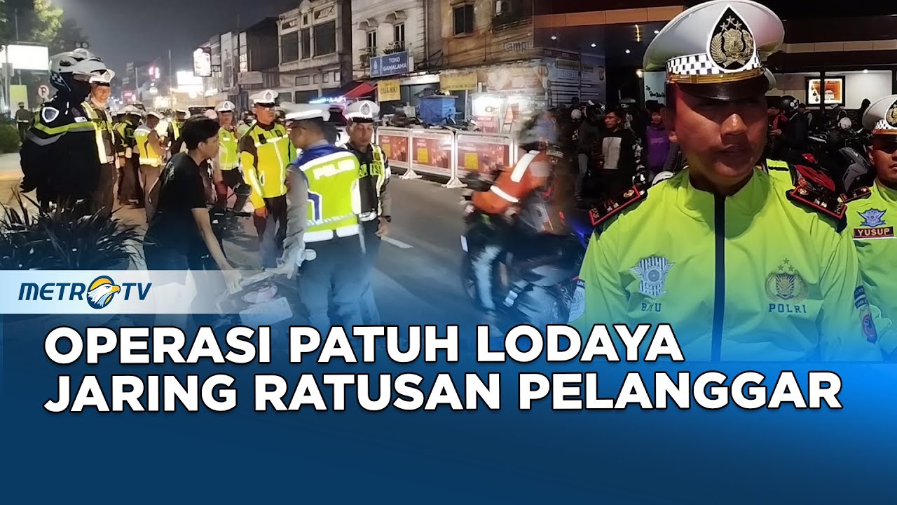 Razia Knalpot Brong, 110 Pengendara Ditilang