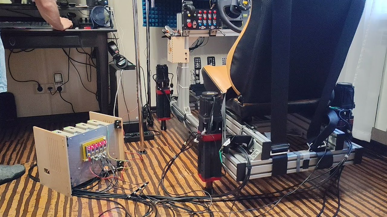 DIY Motion Platform - Cheap 750w Servo Kit Upgrade and T3D Parameters