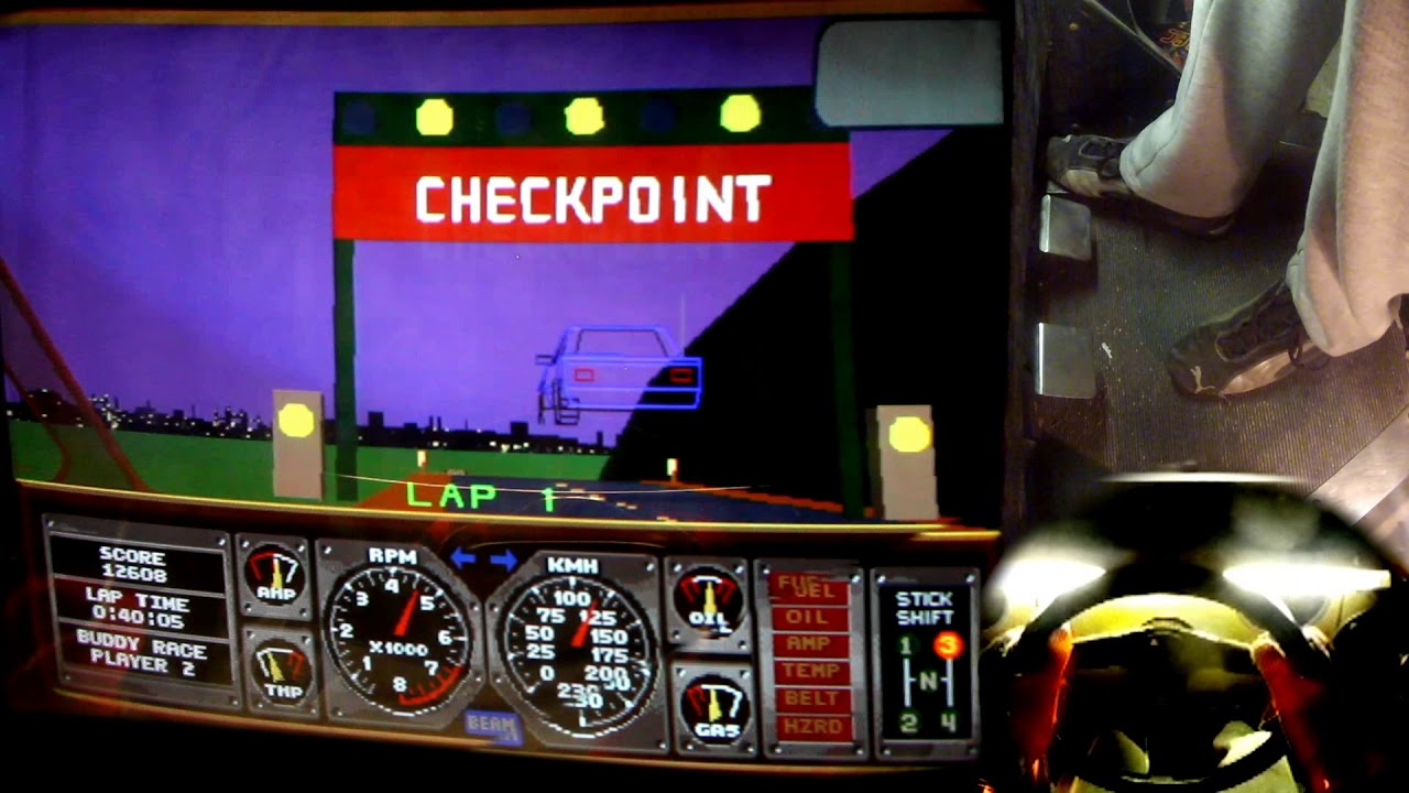 Race Drivin'  - Buddy Race - Super Stunt Track
