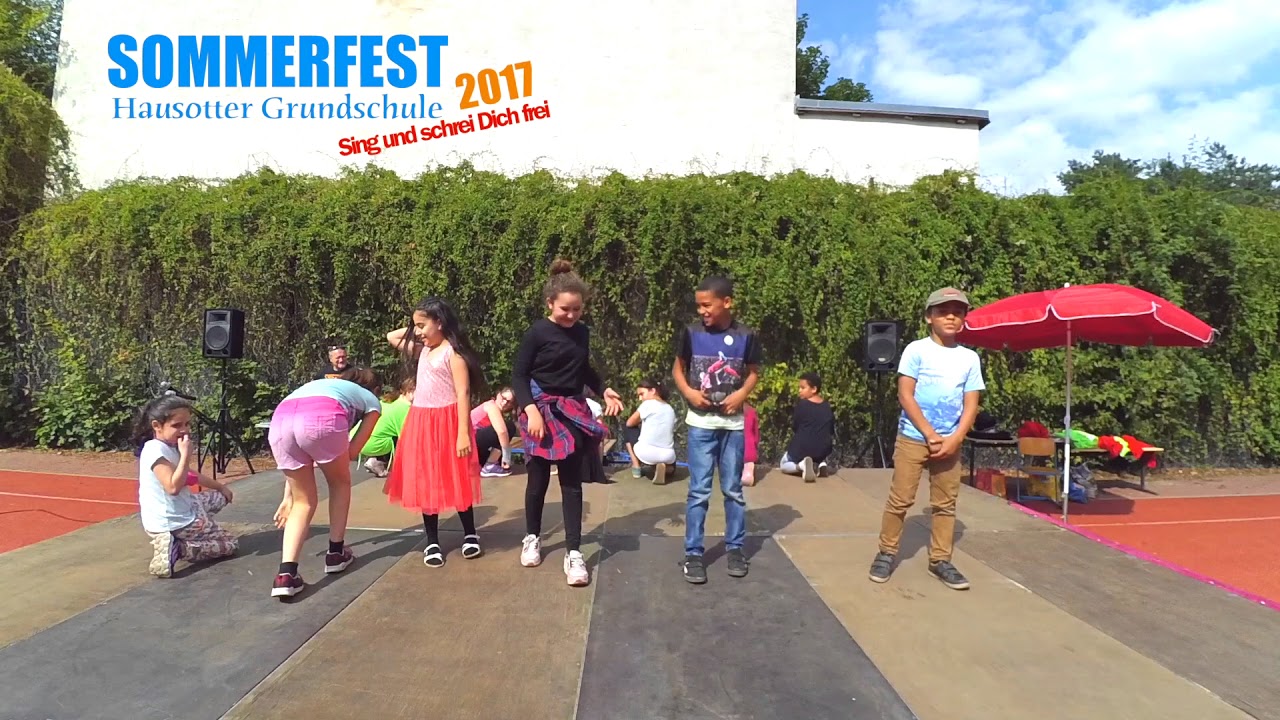 Sommerfest 2017 Hausotter-Grundschule - Sing und schrei Dich frei (Space Girls & Die Coolen Kids)