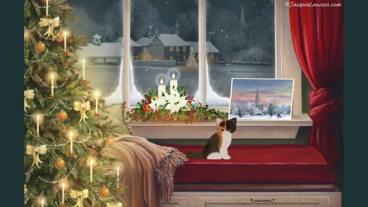O Holy Night from  jacquie lawson