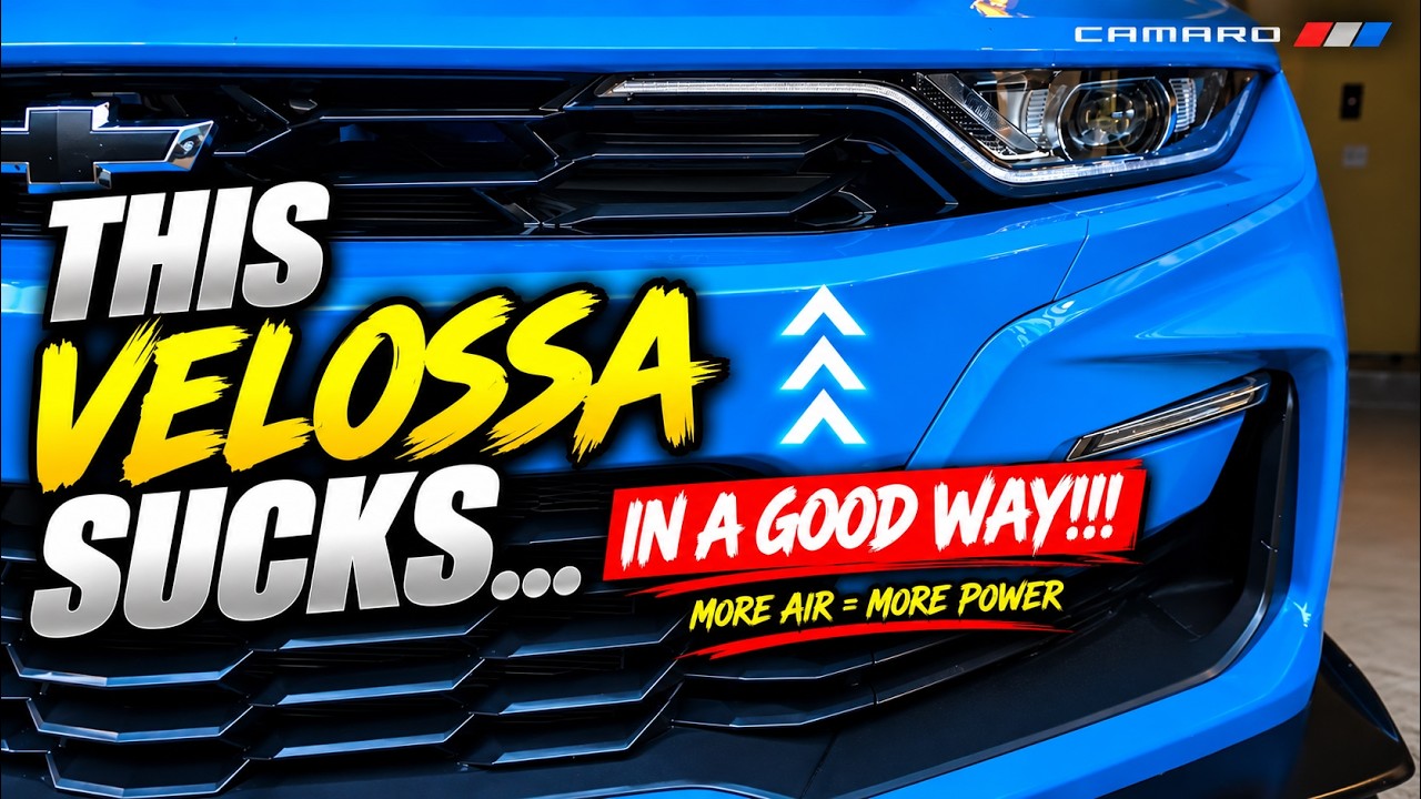 Velossa Tech Big Mouth Snorkel | 6th Gen Camaro SS/ZL1 2019-2023 Camaro