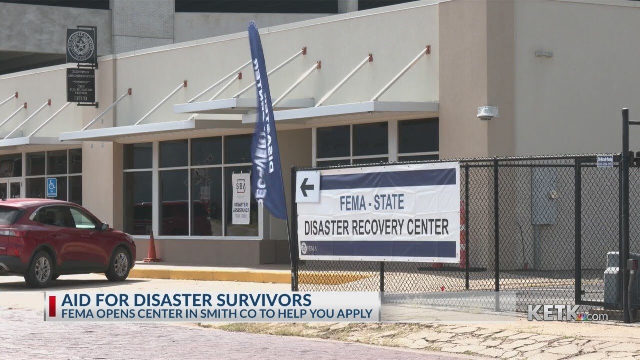 UPDATE: Smith County FEMA Disaster Recovery Center opens in Tyler