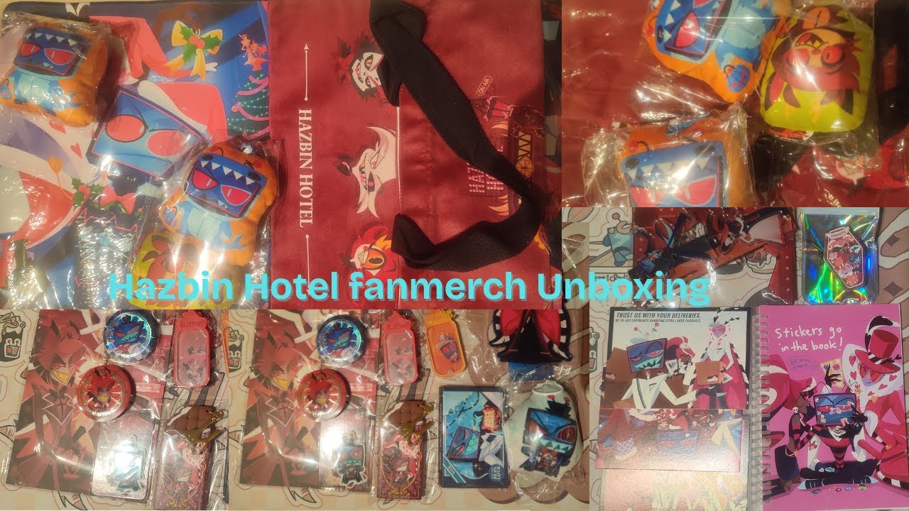 Unboxing Hazbin Hotel package (From Katsudonno - Part 2)
