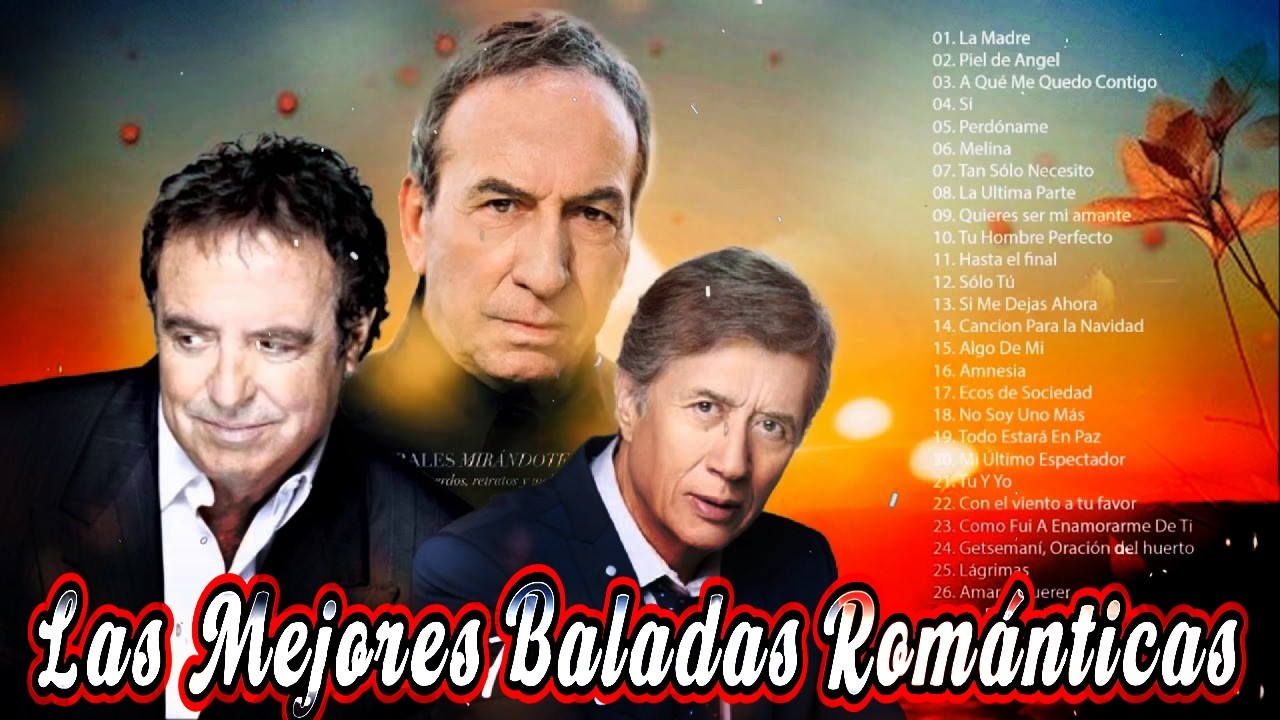 Éxitos Sus Mejores Canciones Viejitas De Perales, Jose Jose, Roberto Carlos, Julio Iglesias 💕