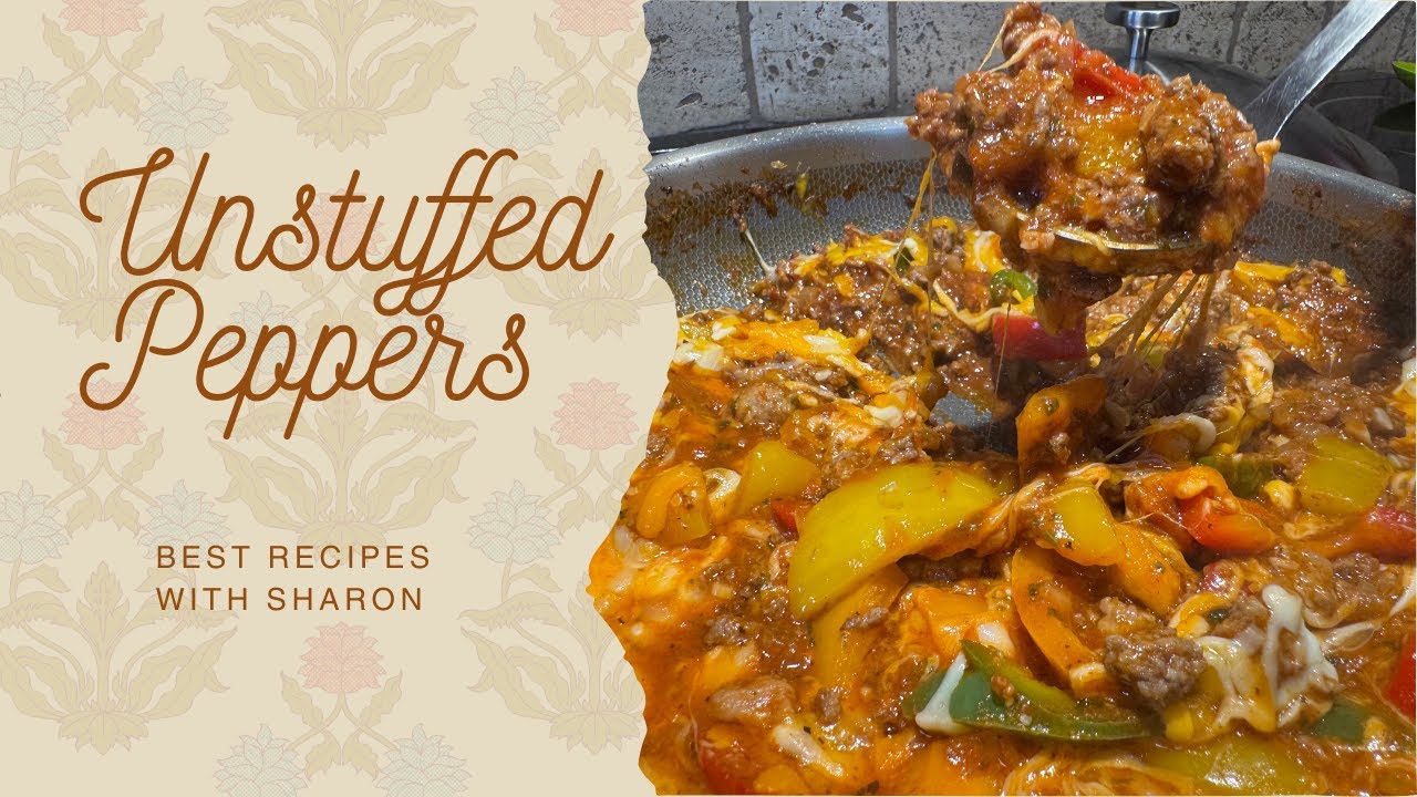 Unstuffed Peppers  made on the stove top
