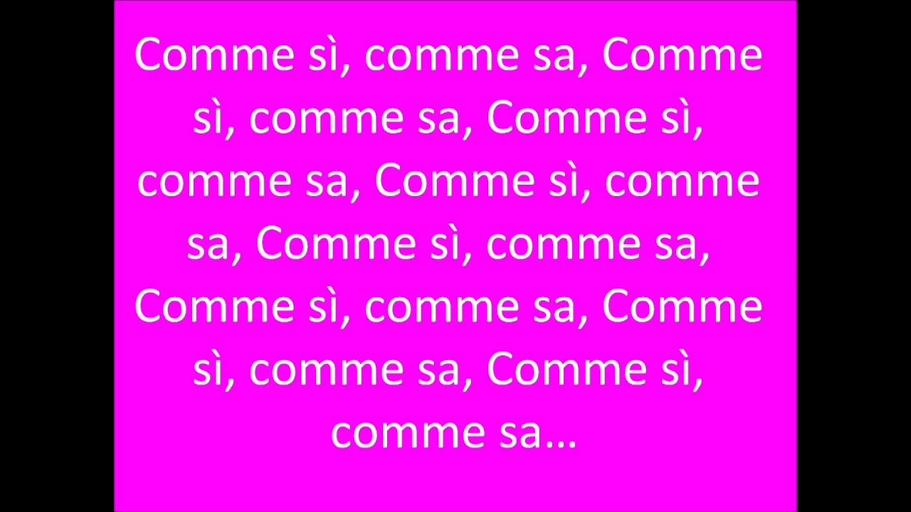 Un medico in famiglia je t'aime con testo